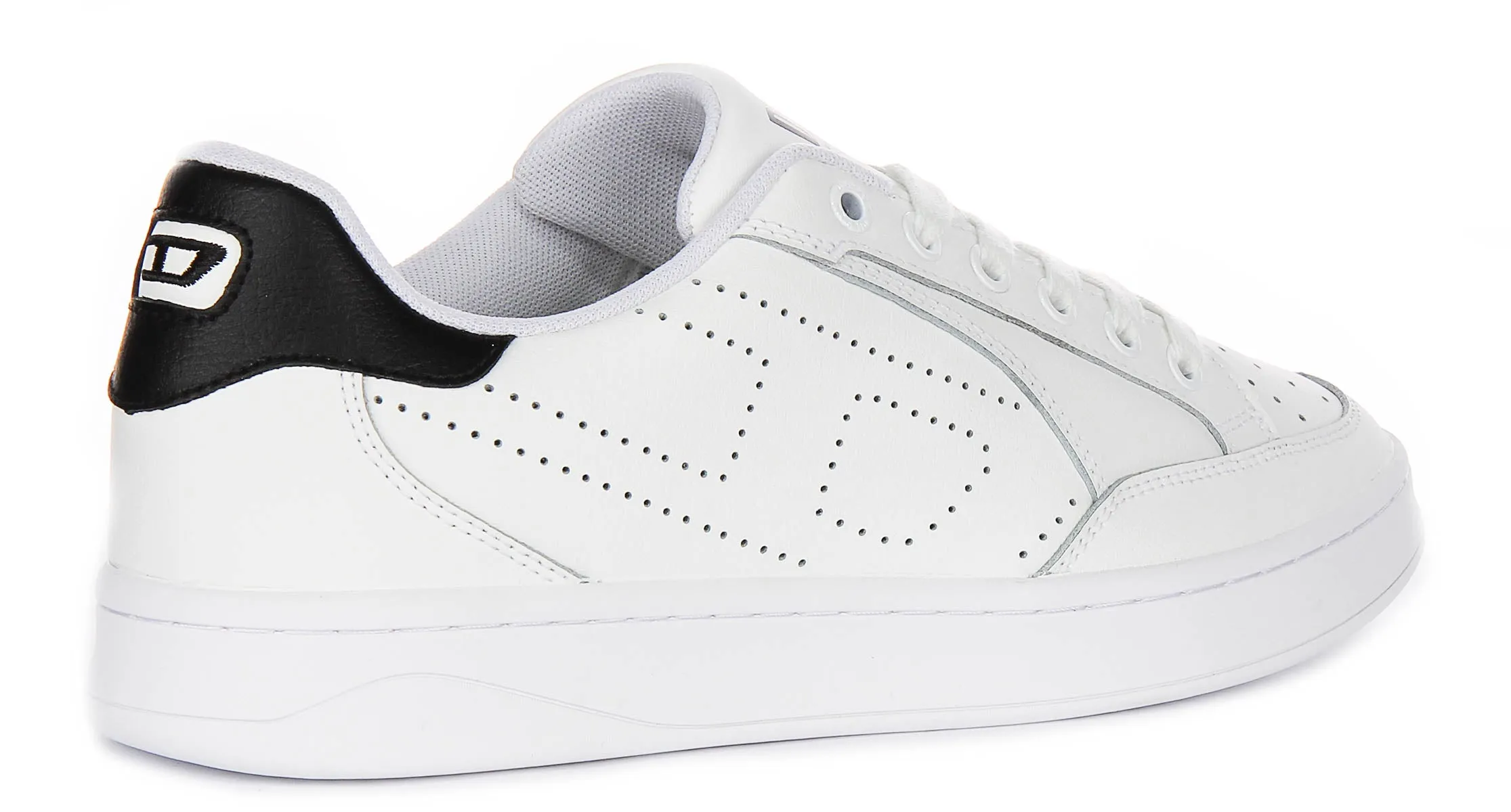 Diesel Dakota Low In White Black For Men