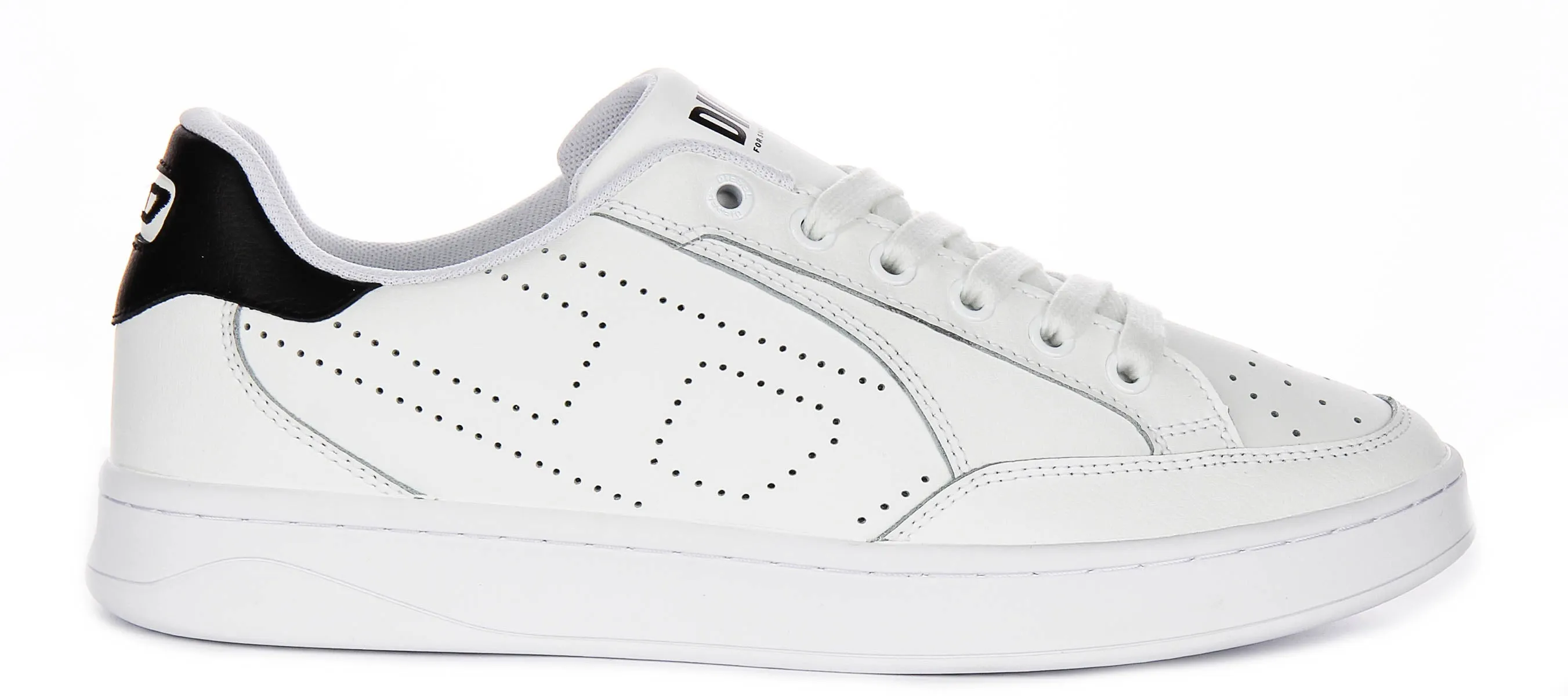 Diesel Dakota Low In White Black For Men