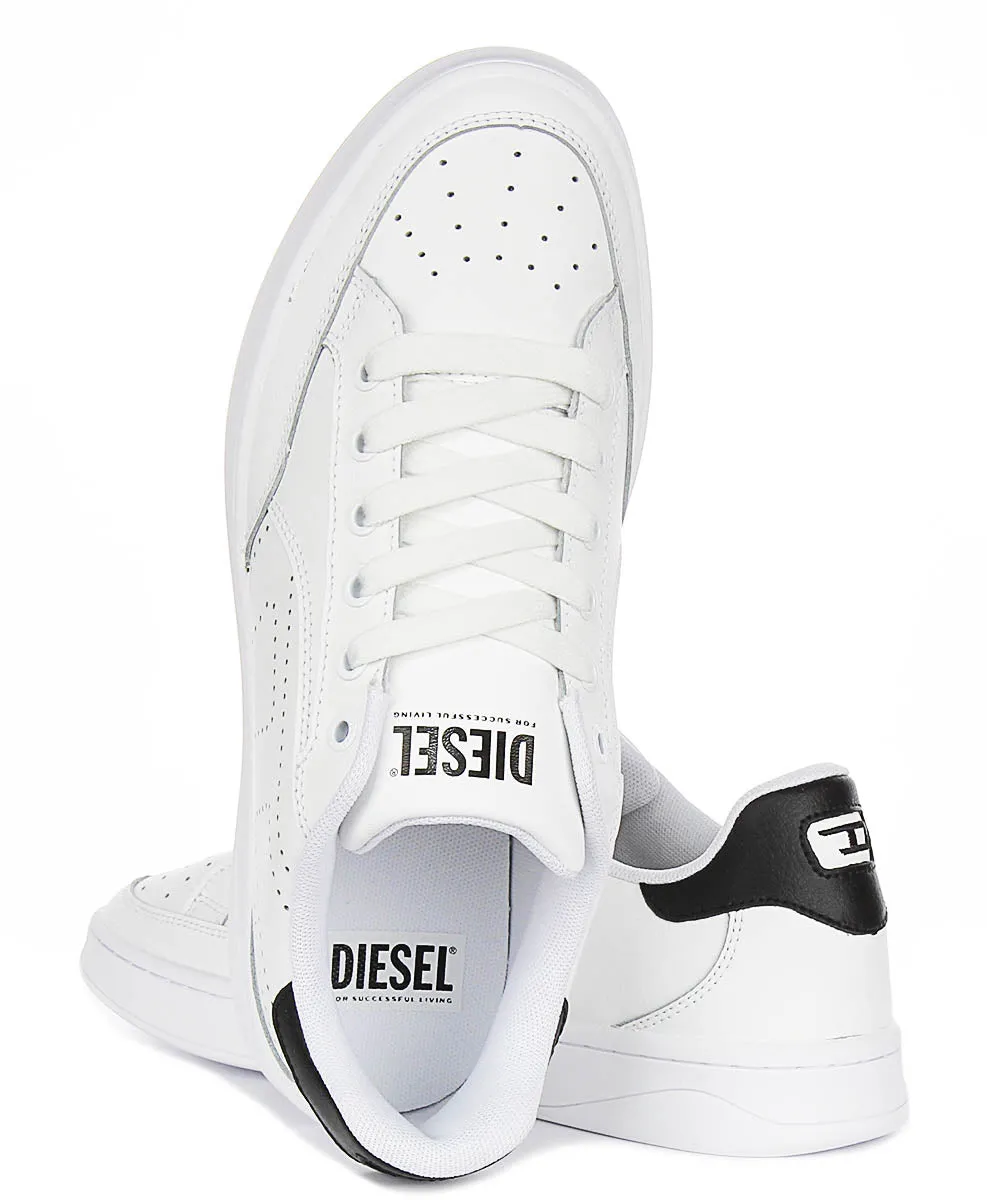 Diesel Dakota Low In White Black For Men