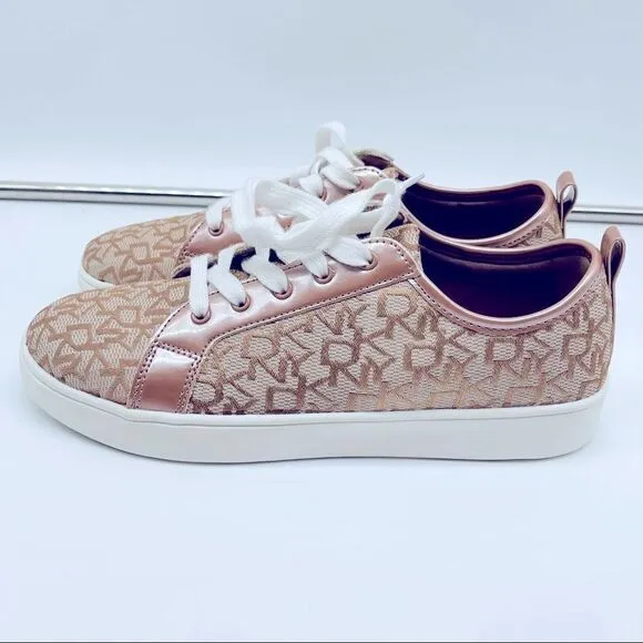 DKNY Big Girls Cam Jacquard Sneakers Size 5