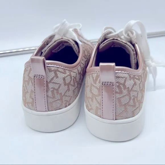 DKNY Big Girls Cam Jacquard Sneakers Size 5