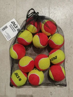DLS Red Tennis ball Pack of 12