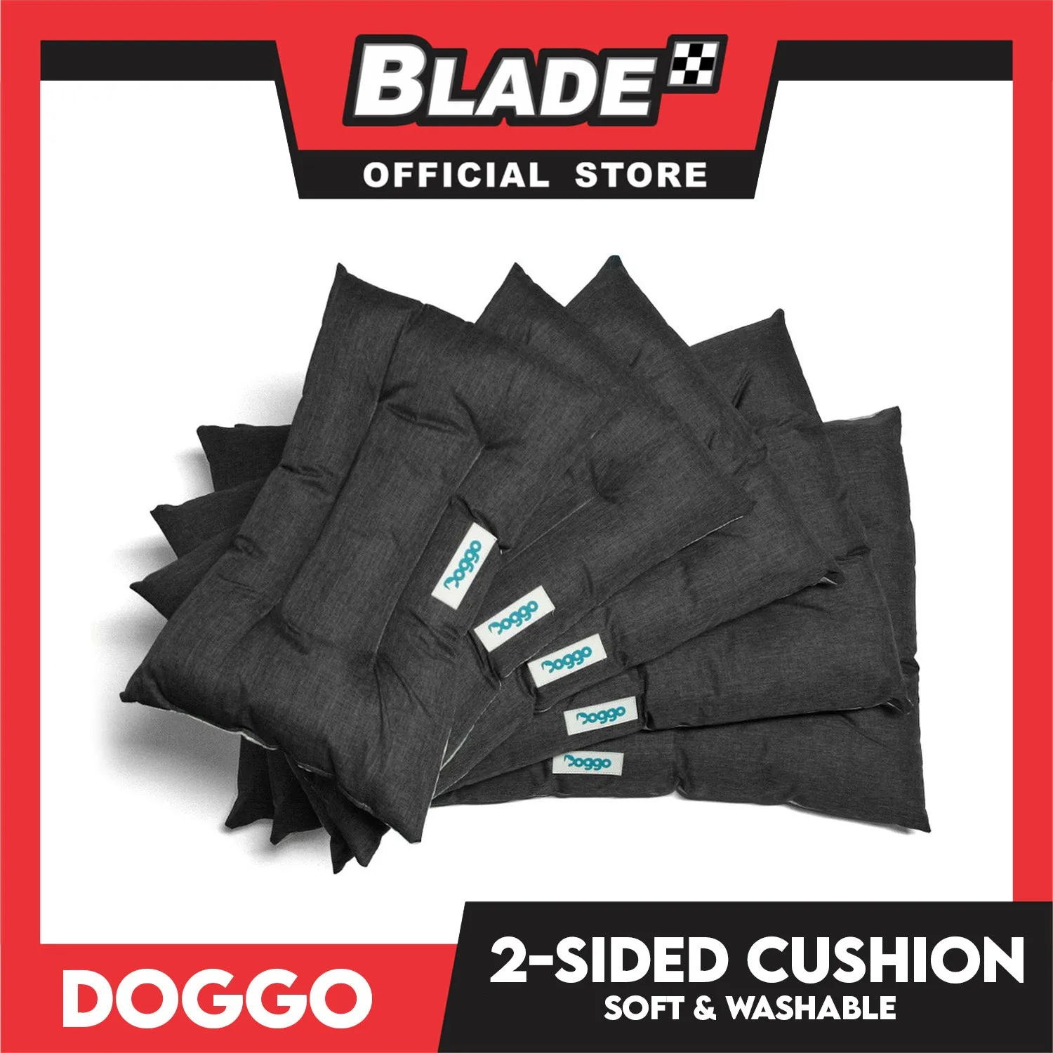 Doggo 2-Sided Cushion Bed (Extra Large) Dog Bed Sleeping Calming Bed