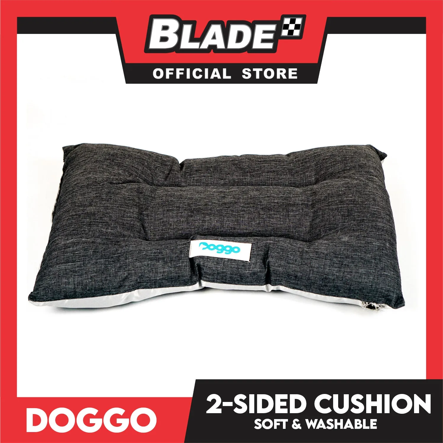 Doggo 2-Sided Cushion Bed (Extra Large) Dog Bed Sleeping Calming Bed