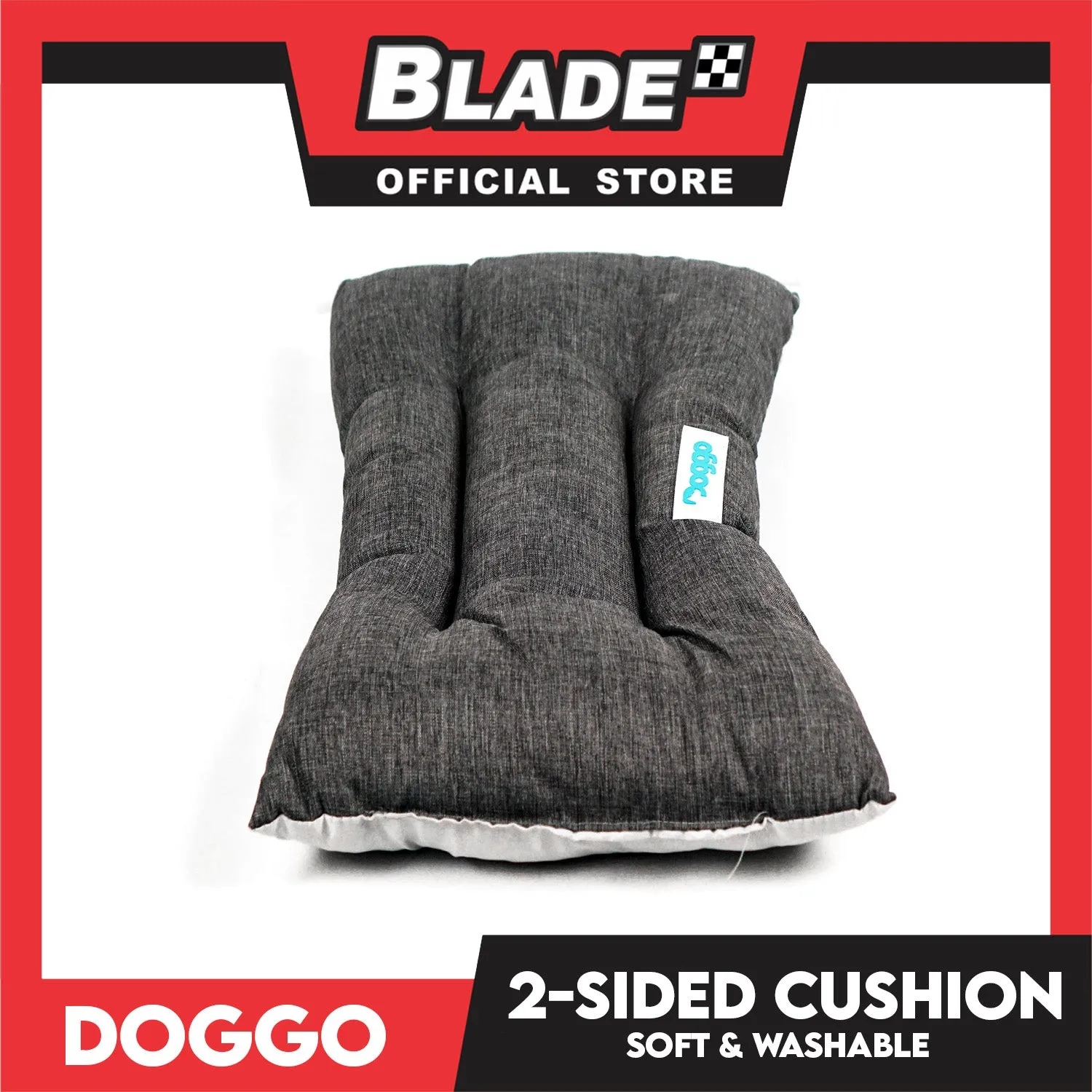 Doggo 2-Sided Cushion Bed (Extra Large) Dog Bed Sleeping Calming Bed