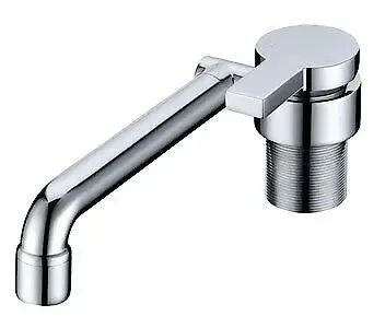 Dometic Chrome Brass Fold Down Hot and Cold Water Mixer Tap