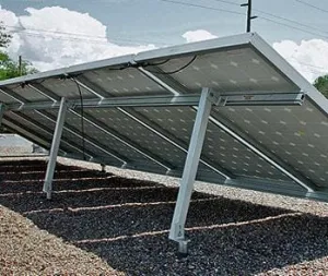 DPW Solar Low Profile Roof/Ground Mount for 4 type B Modules 20-26" x 39-53"