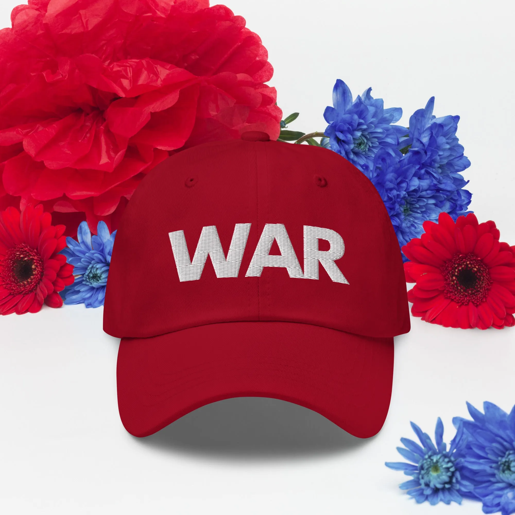 Dustin Poirier Hat, Marvin Hagler War Dad Hat, Embroidered War Hat