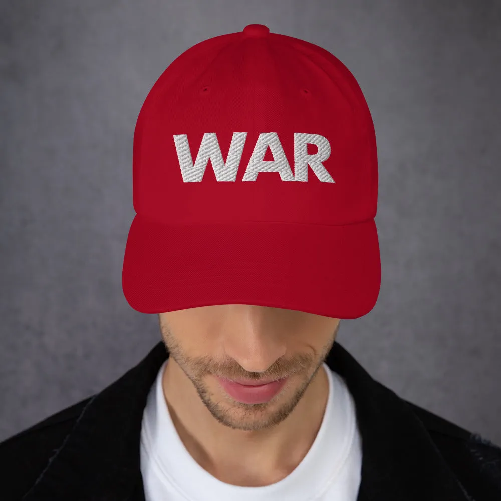 Dustin Poirier Hat, Marvin Hagler War Dad Hat, Embroidered War Hat