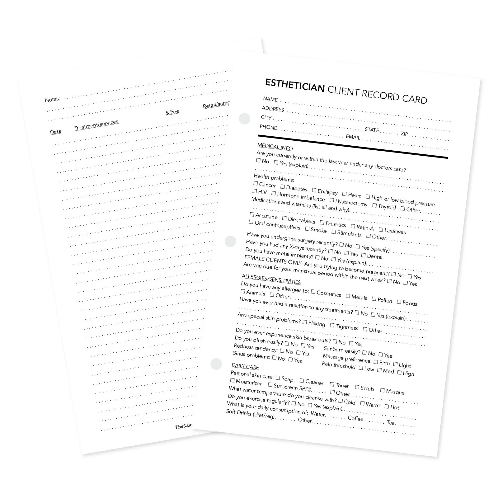 Esthetician Book