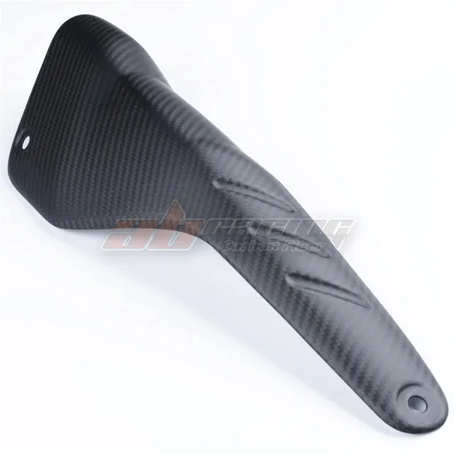 Exhaust Pipe Heat Shield Guard Cover For Aprilia RSV4 2021 2023 Carbon Fiber 100%