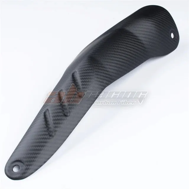 Exhaust Pipe Heat Shield Guard Cover For Aprilia RSV4 2021 2023 Carbon Fiber 100%