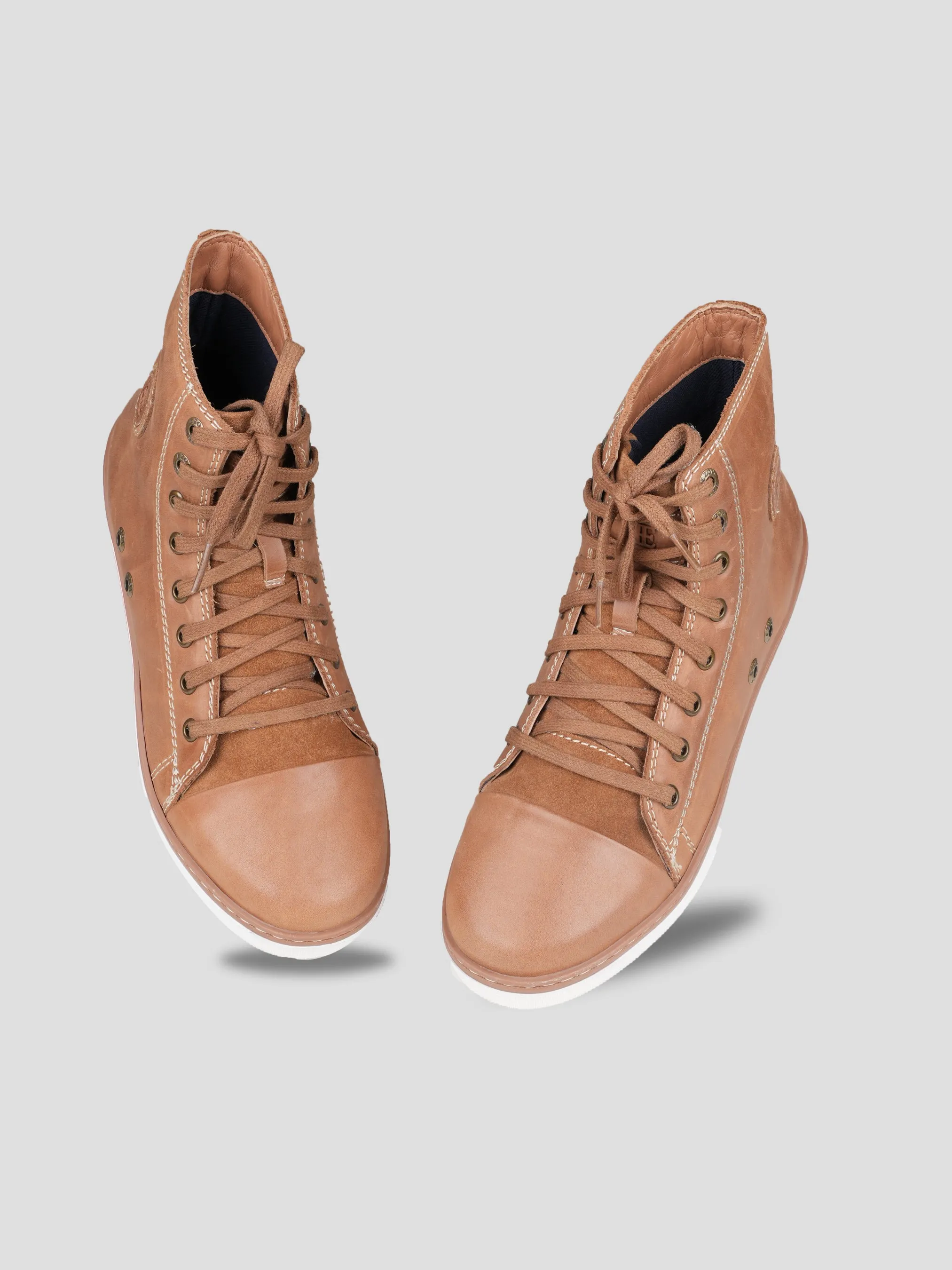 Ezok Leather Casual Shoes For Men