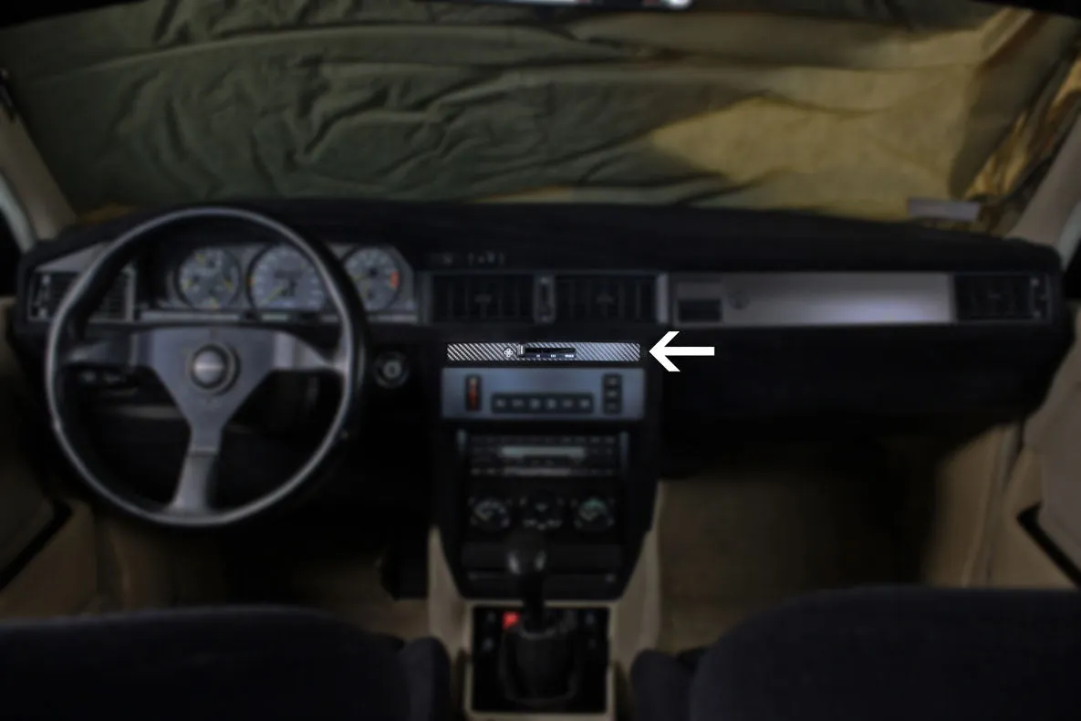 Fan speed - Carbon fiber trim