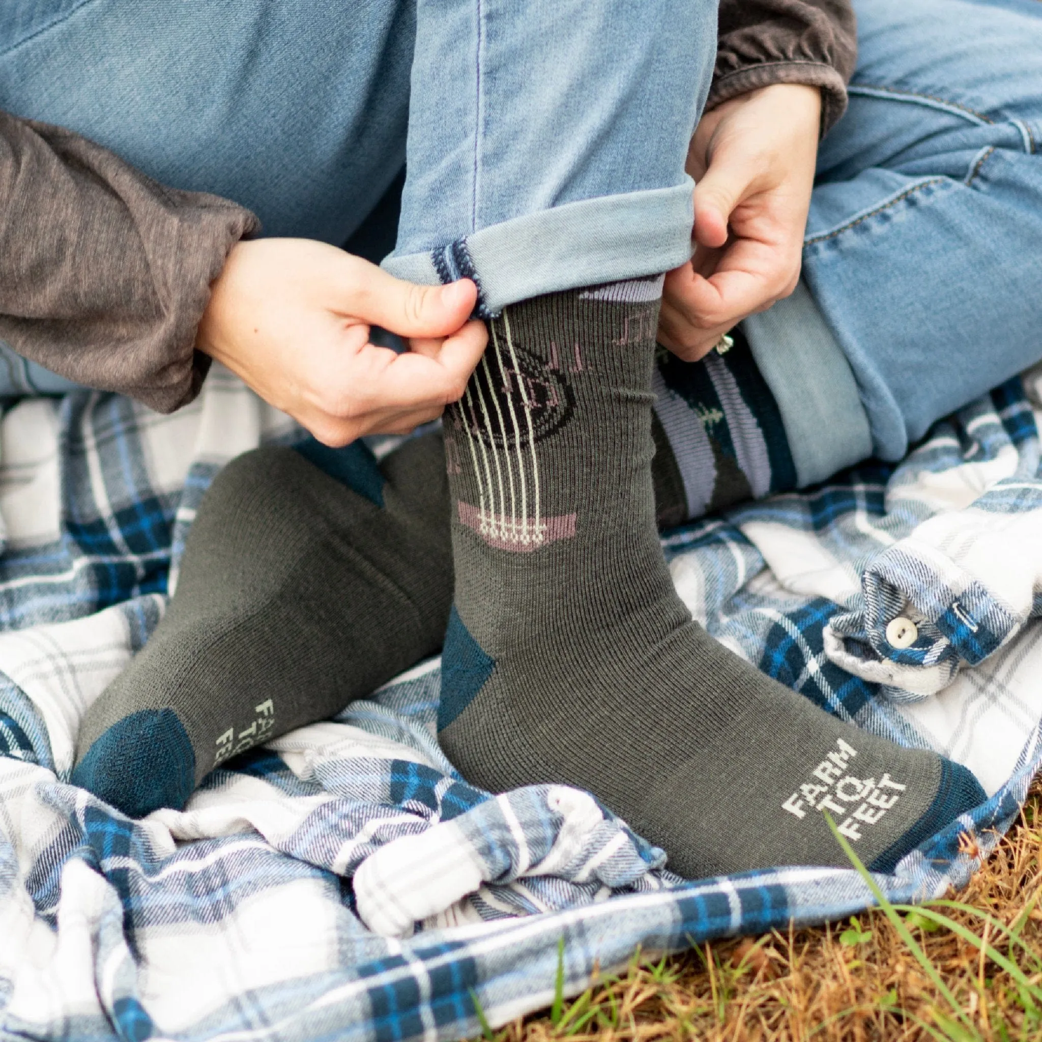 Farm to Feet Floyd Light Cushion Crew Socks