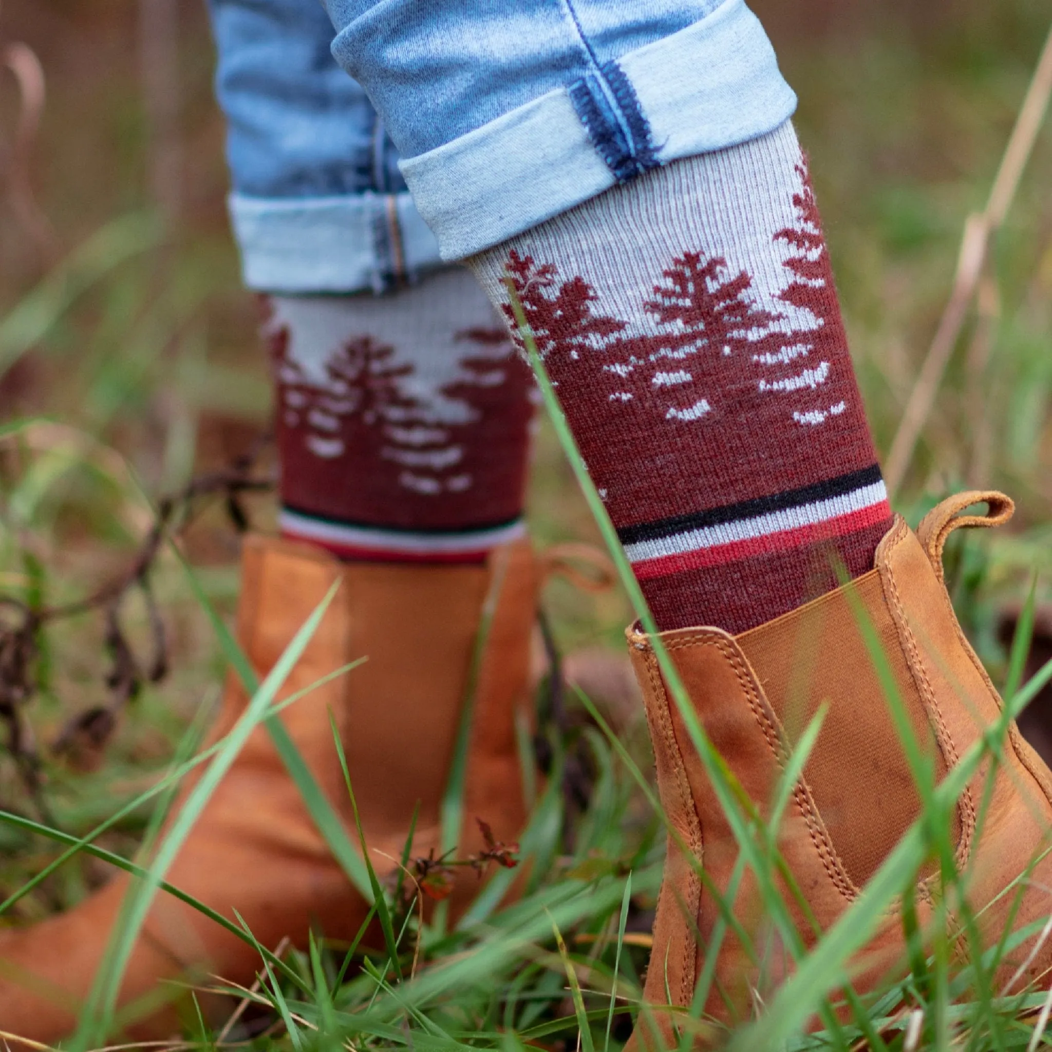 Farm to Feet Spokane Light Cushion Crew Socks