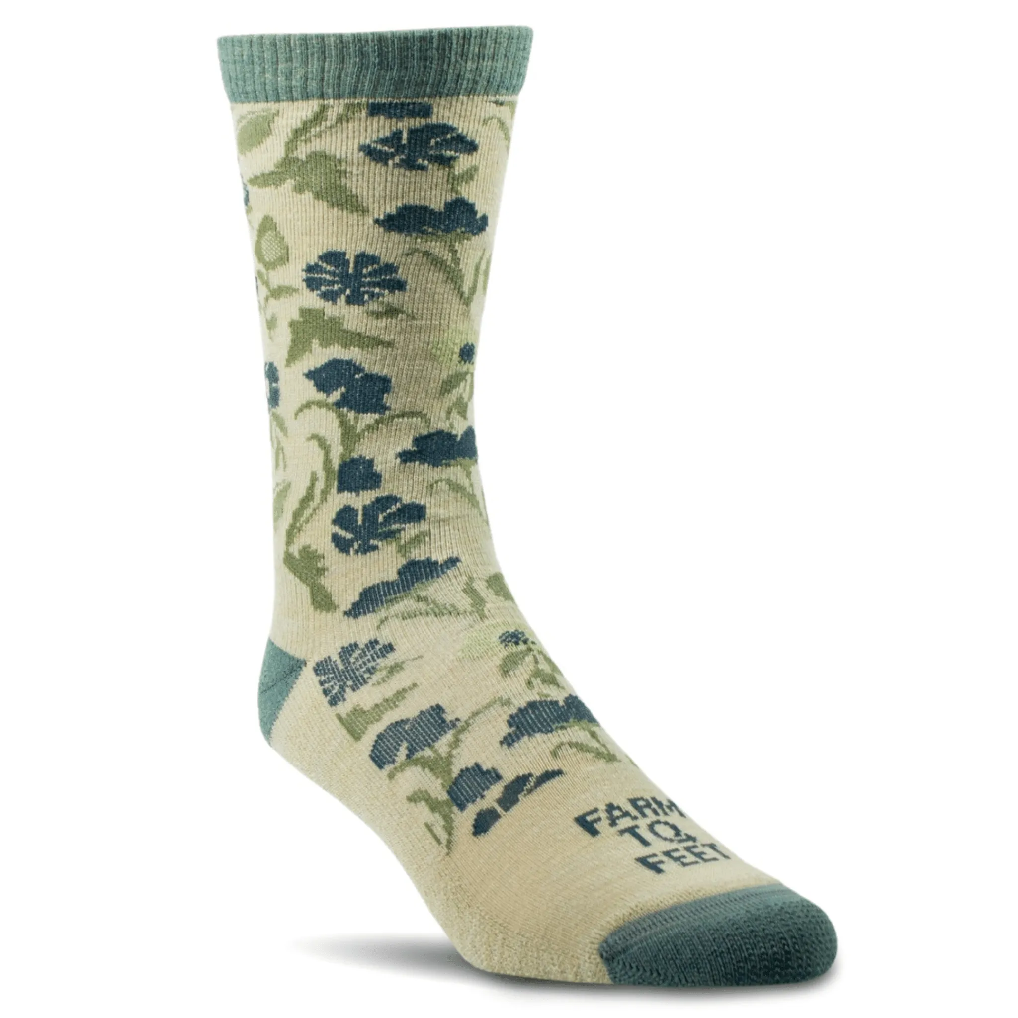 Farm to Feet Womens York Light Cushion Crew Socks