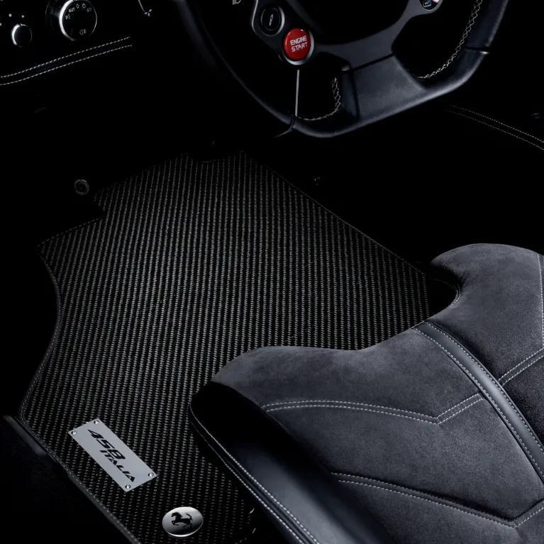 Ferrari 458 Italia Genuine Carbon Fiber Floor Mats