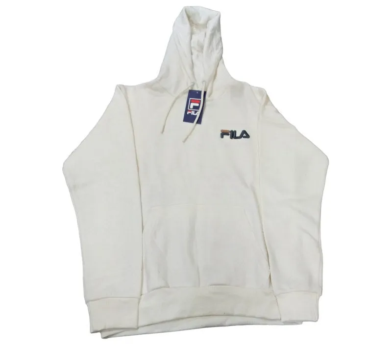 Fila Men's Hooded Sweatshirt, Embroidered, Fleece Lined, Zip Hoodie