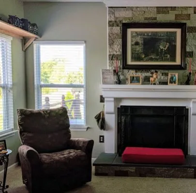Fire Hearth Cushion - Entry Cushion