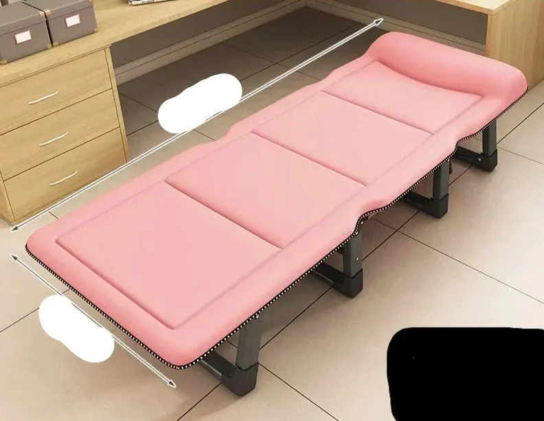Folding Luxury Bed Frame Single Modern Massage Castle Beauty Space Saving