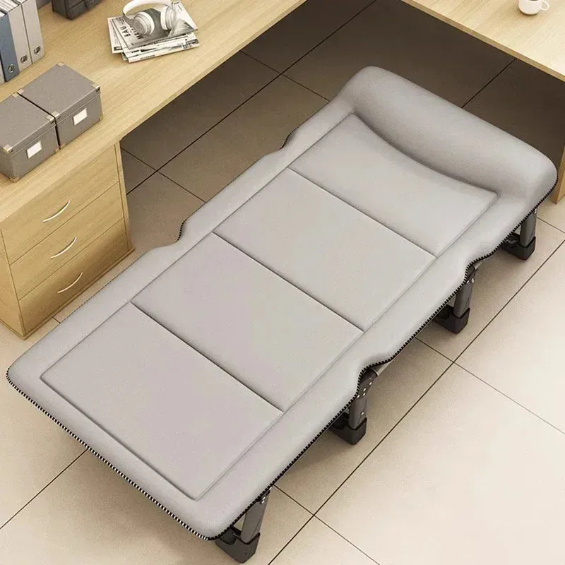 Folding Luxury Bed Frame Single Modern Massage Castle Beauty Space Saving