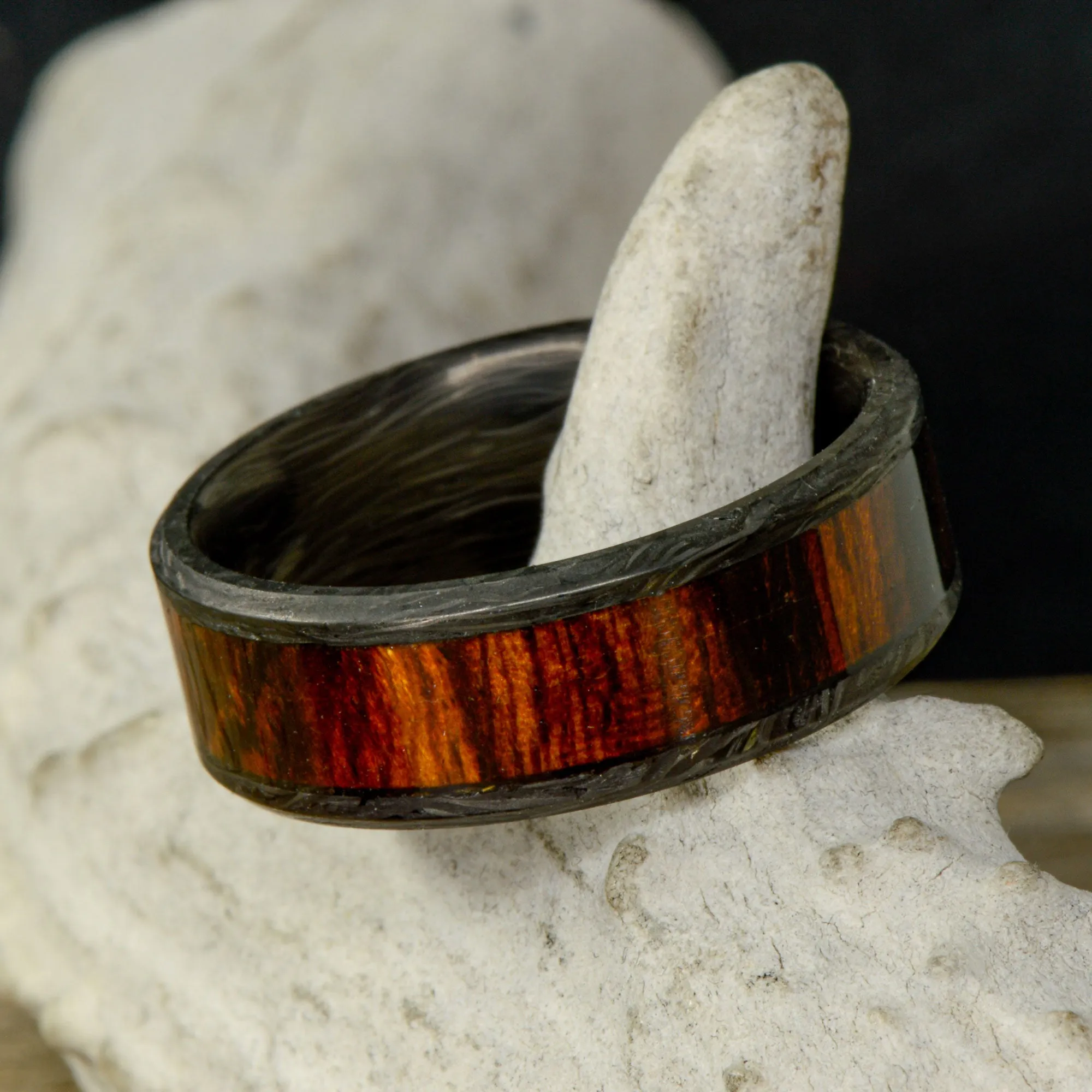 Forged Carbon Fiber & Ironwood