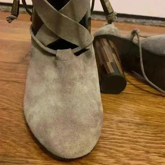 Free People Nouvella Wrap Heels, Womens Size 39 (8)