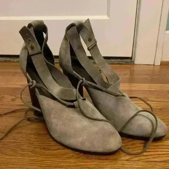 Free People Nouvella Wrap Heels, Womens Size 39 (8)