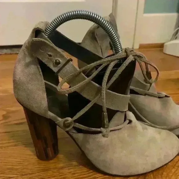 Free People Nouvella Wrap Heels, Womens Size 39 (8)