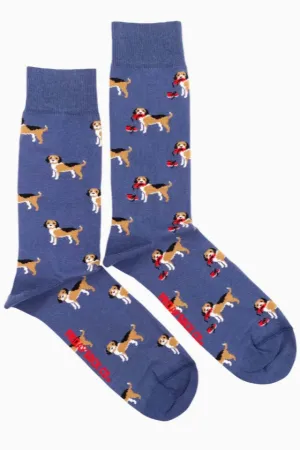 Friday Socks - Mens Mismatched Socks | Beagle
