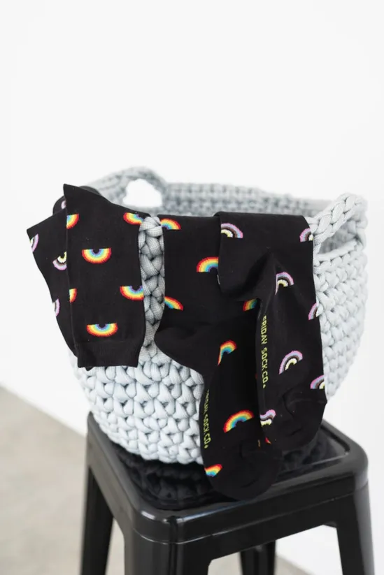 Friday Socks - Mens Mismatched Socks | Inclusive Rainbows