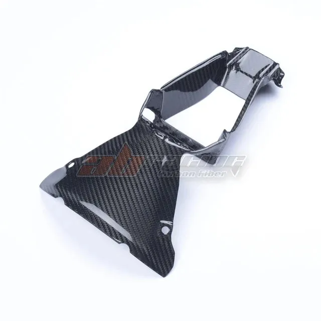 Front Nose Center Air Vent Intake Cowling Fairing For Kawasaki Zx-10r 2016-2020 Full Carbon Fiber 100%