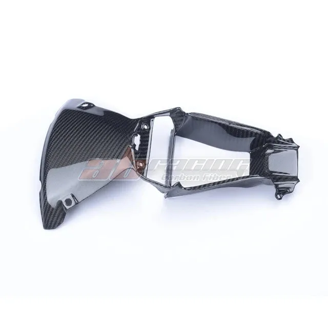 Front Nose Center Air Vent Intake Cowling Fairing For Kawasaki Zx-10r 2016-2020 Full Carbon Fiber 100%