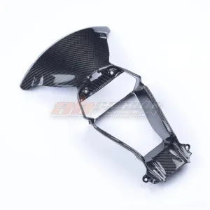 Front Nose Center Air Vent Intake Cowling Fairing For Kawasaki Zx-10r 2016-2020 Full Carbon Fiber 100%