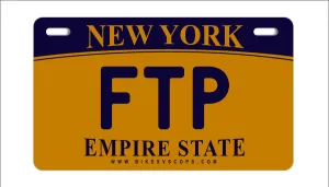 FTP PLATE - NEW YORK