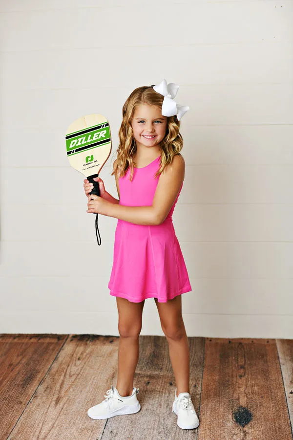 FUCHSIA TENNIS DRESS