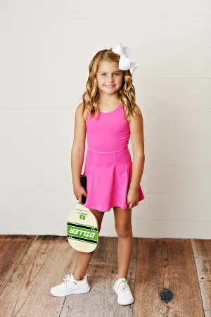 FUCHSIA TENNIS DRESS
