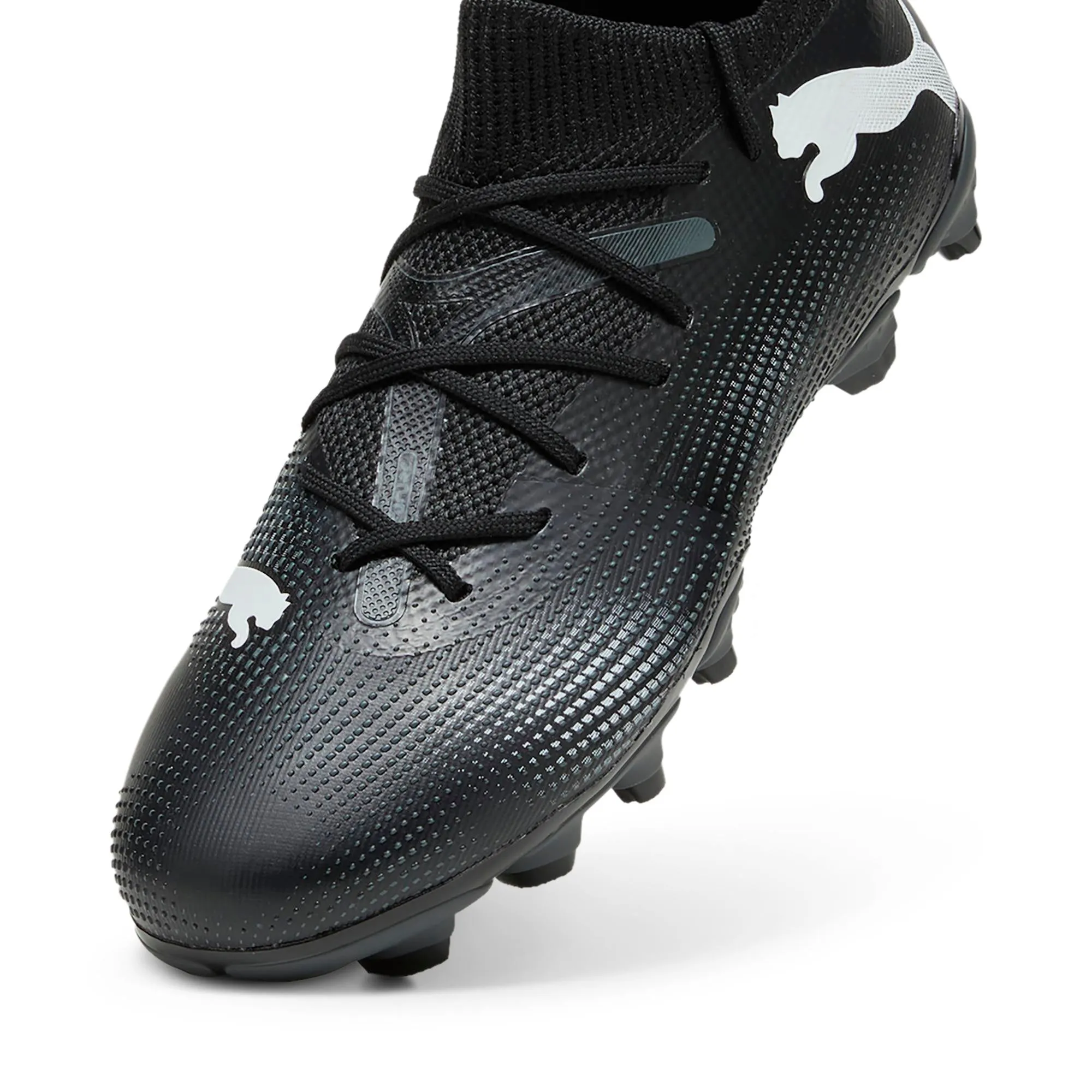 FUTURE 7 MATCH FG - Souliers de soccers pour garçons (Junior)- Puma