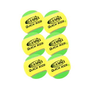 Gamma Quick Kids 78 Tennis Ball (6 Balls)