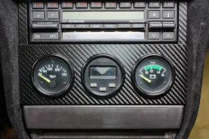 Gauge Panel - Carbon fiber trim