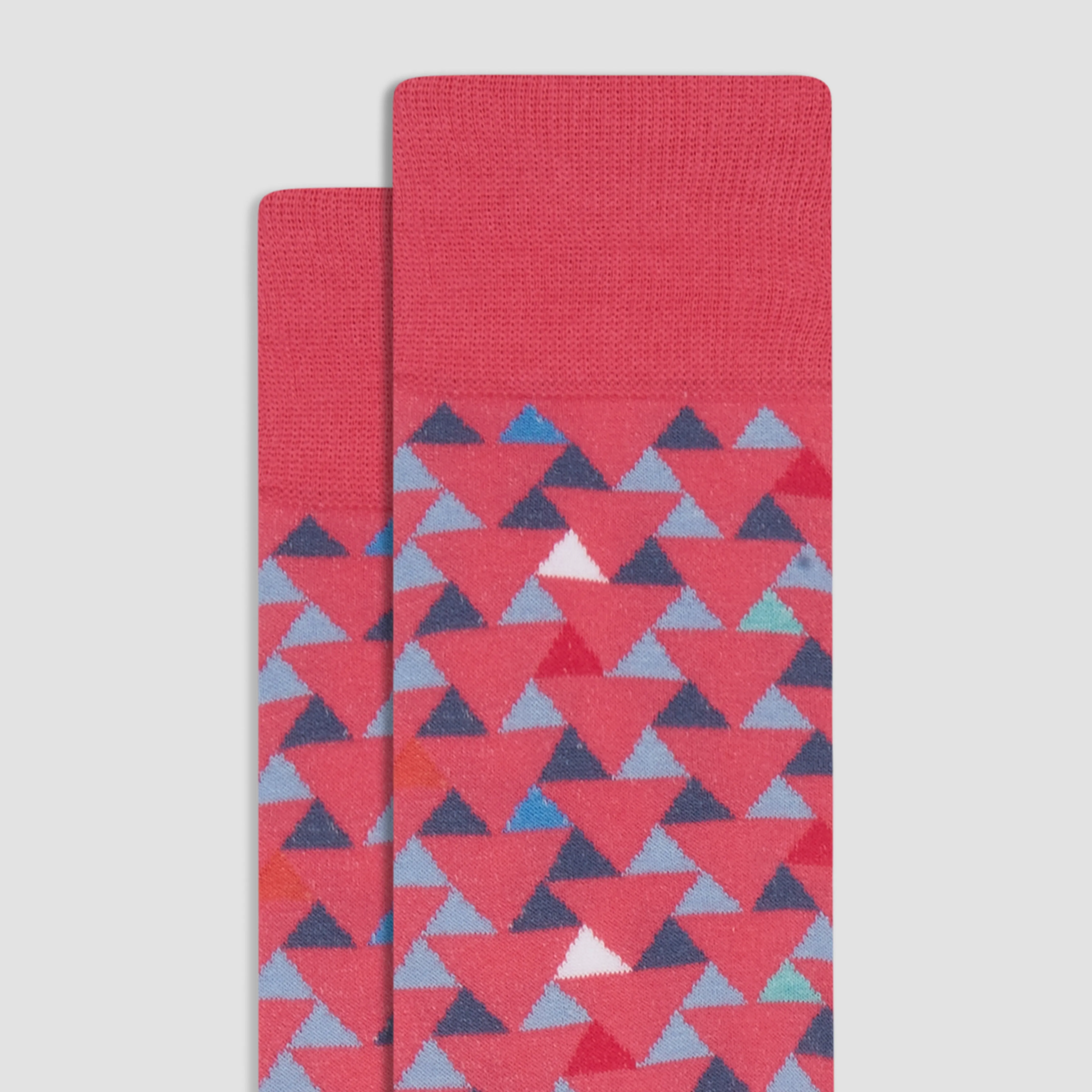 Geometric Mid-Calf Socks