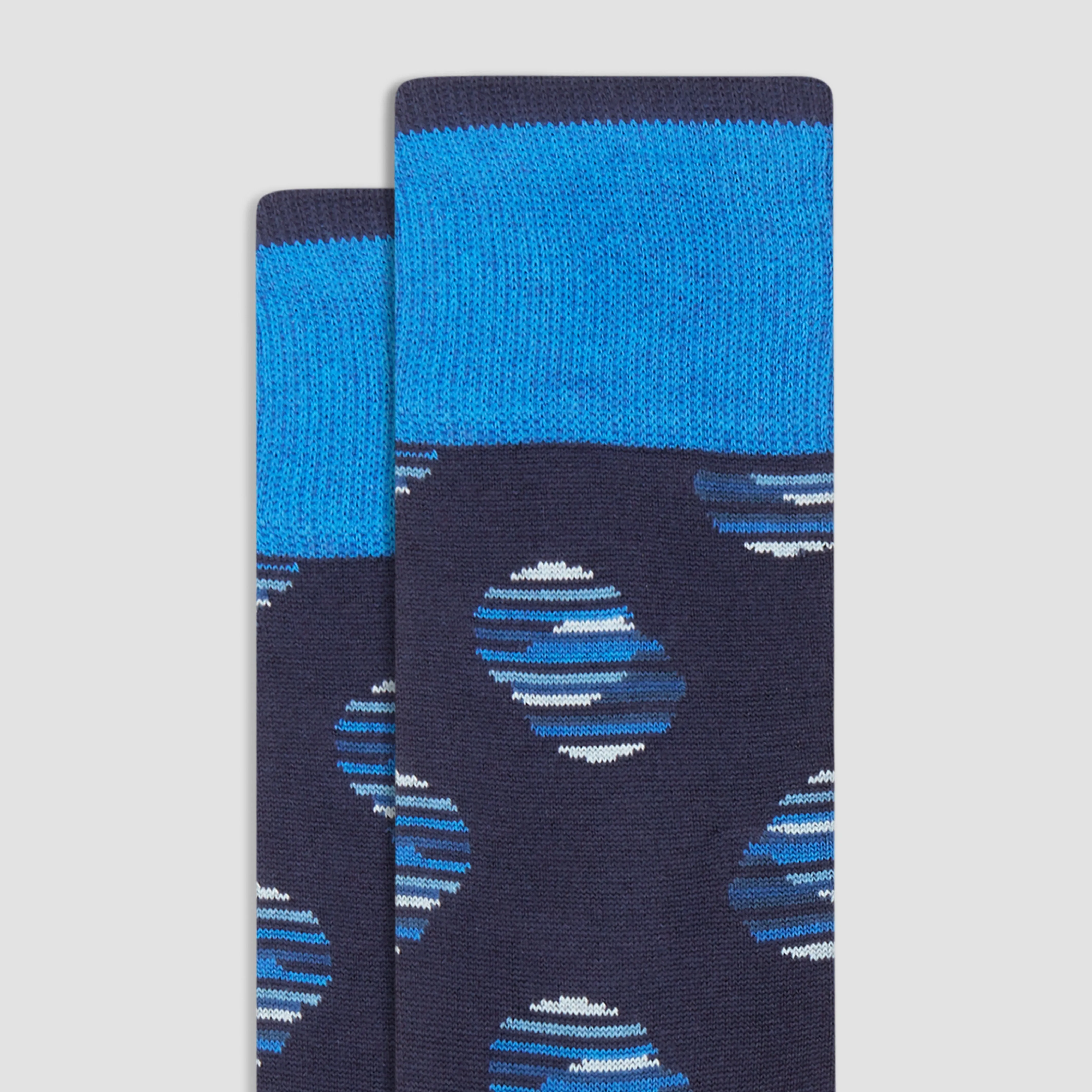 Geometric Mid-Calf Socks