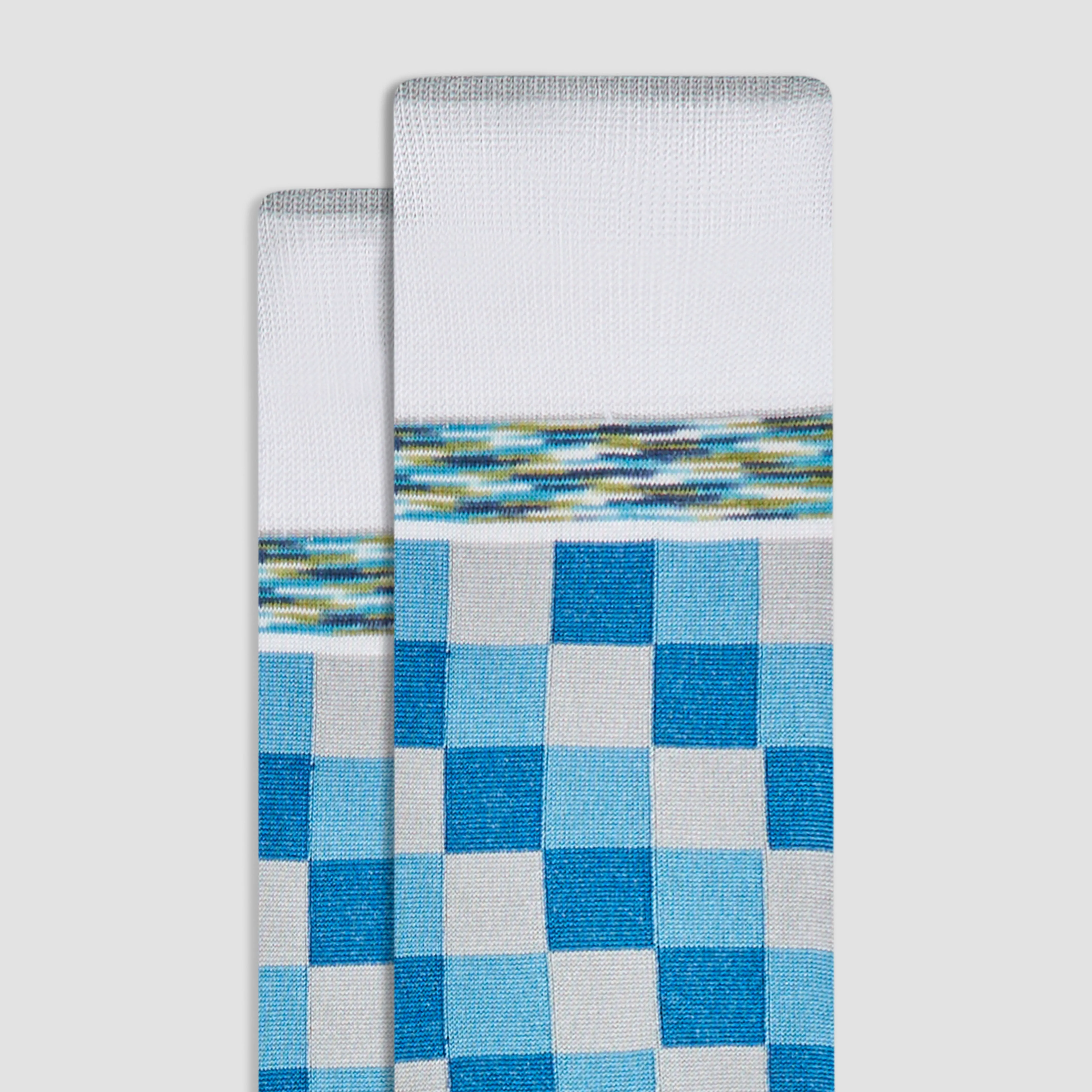 Geometric Mid-Calf Socks