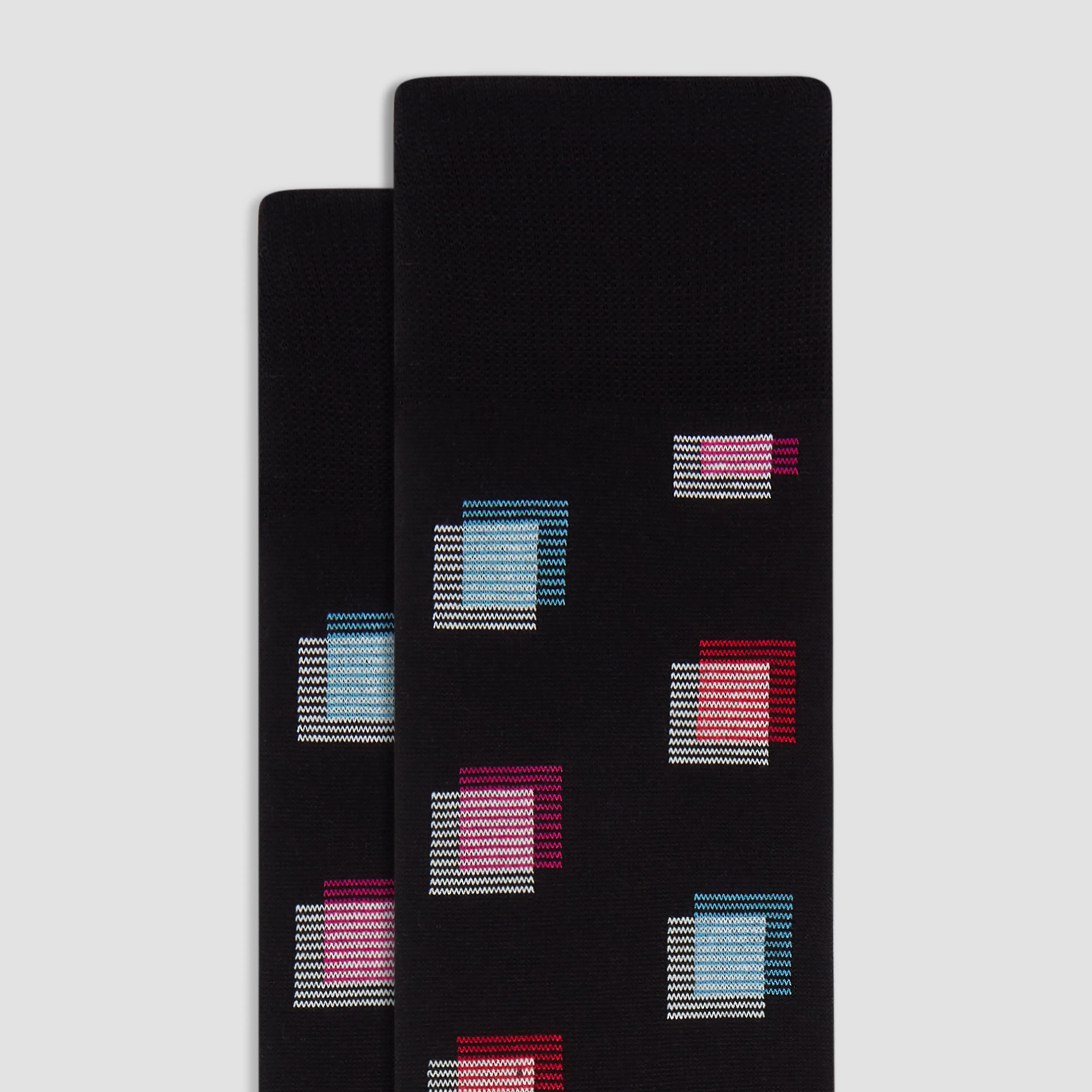Geometric Mid-Calf Socks