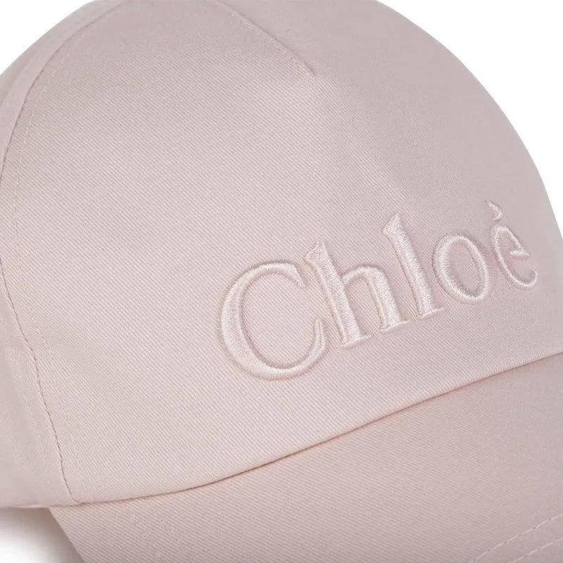 Girls Peach Logo Cap
