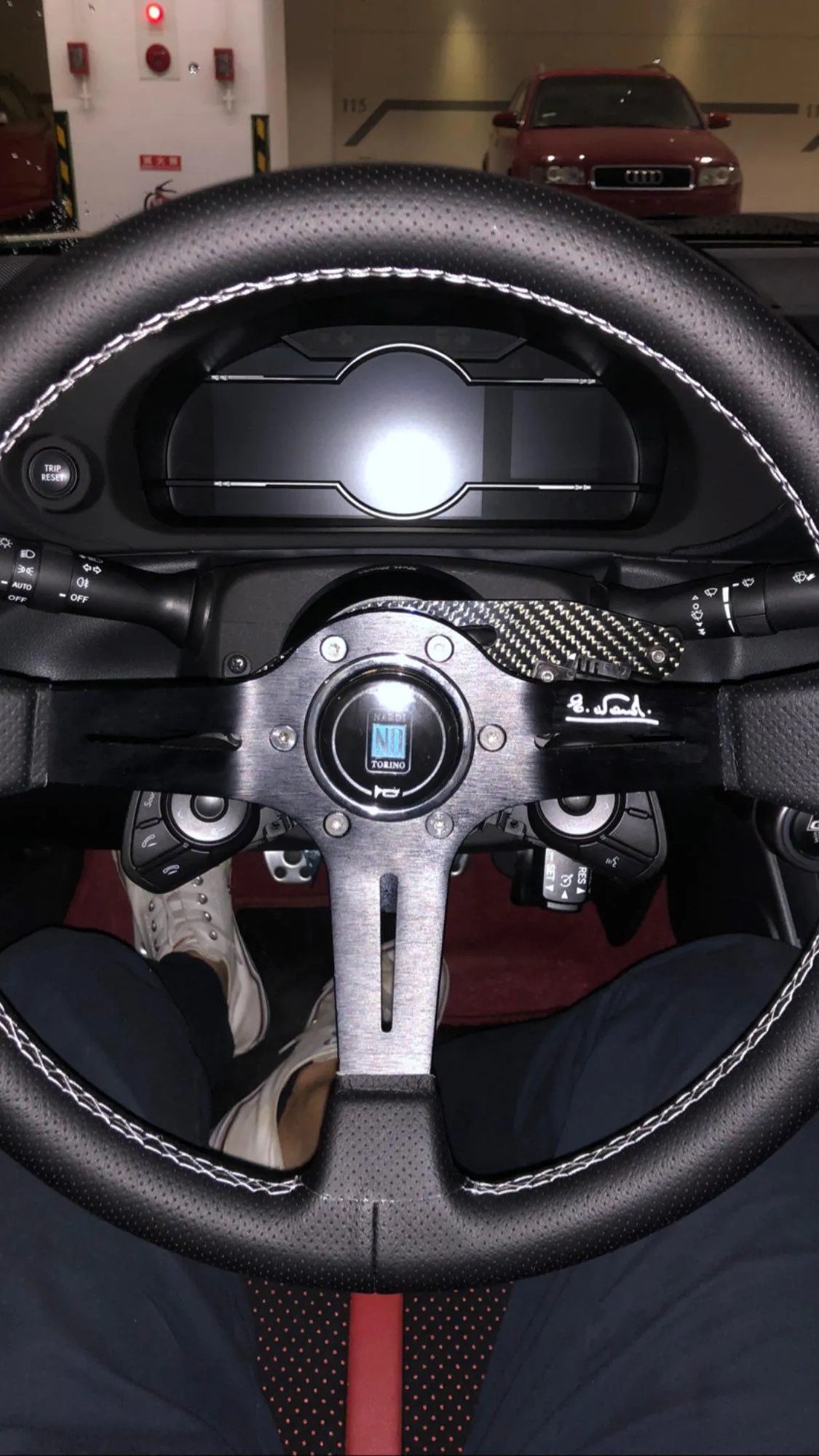 GR86 / BRZ Carbon Steering Control Relocation Bracket