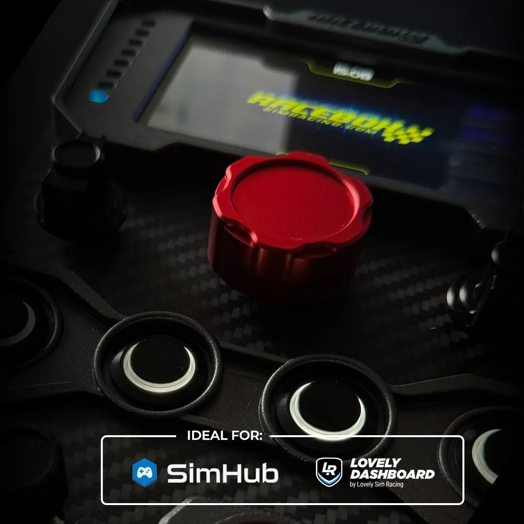 GTE V3 Carbon Fiber sim racing Button Box