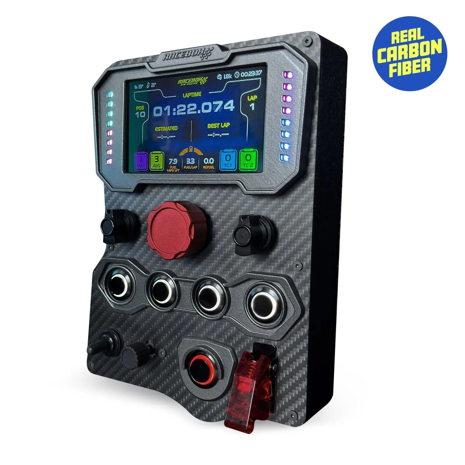 GTE V3 Carbon Fiber sim racing Button Box