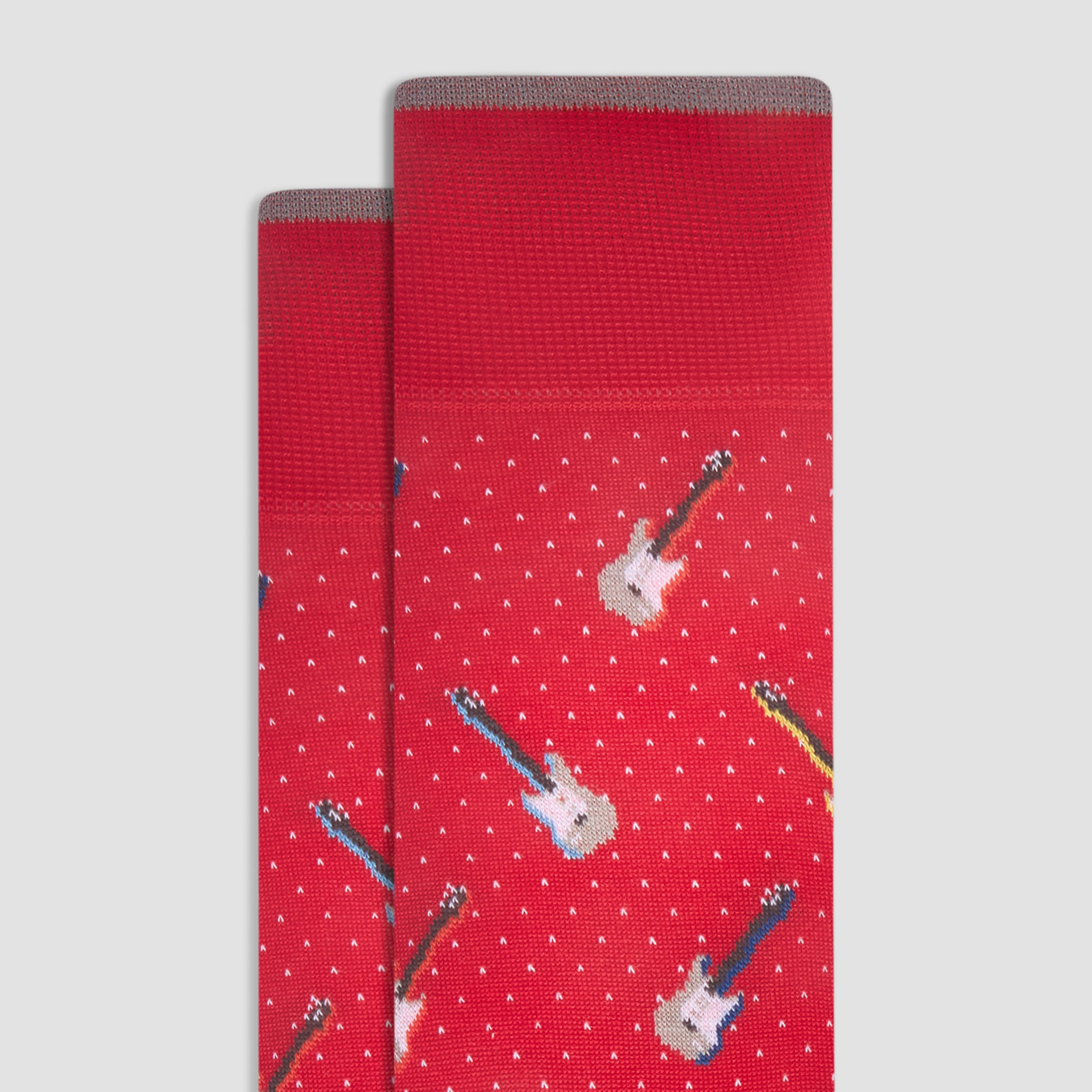 Guitar Mid-Calf Socks